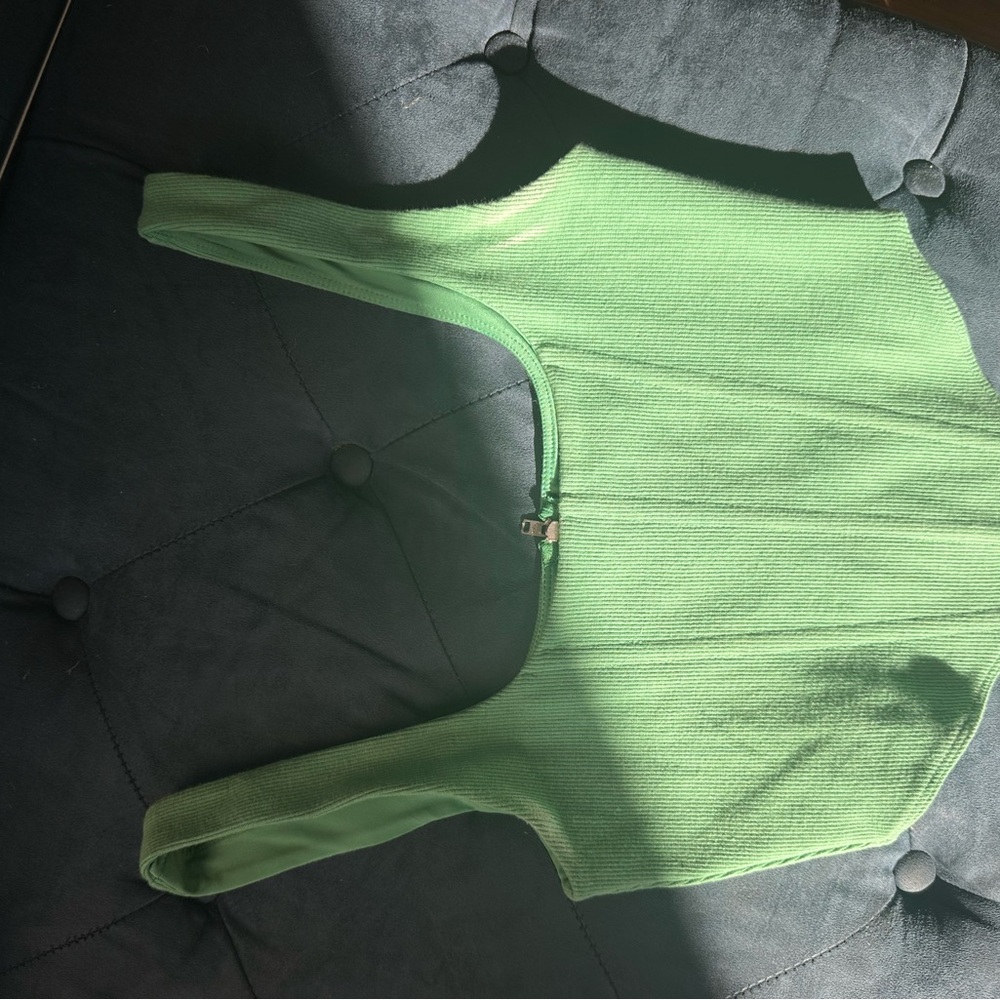 Green princess polly corset top